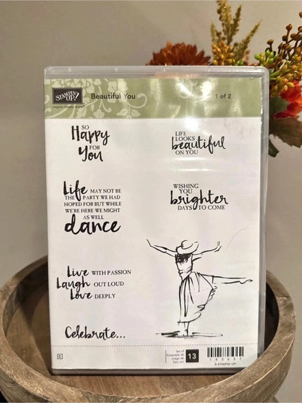 Stampin' Up! Beautiful You! Clear Stamp Set